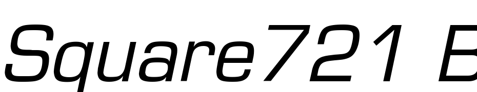 Square721 BT Italic Font Download Free